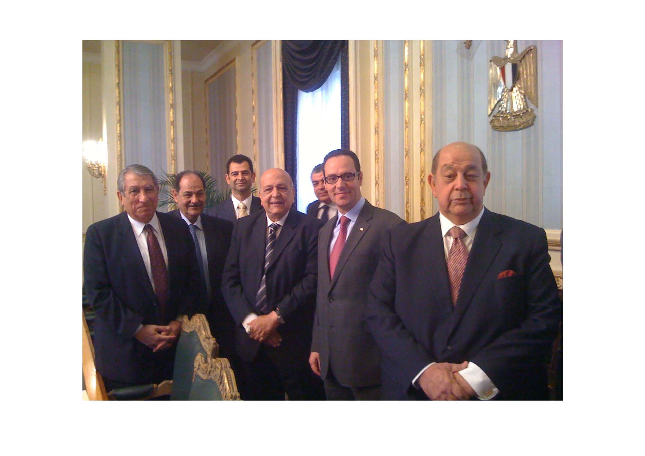Meeting with H.E. Prime Minister of Egypt 13/03/2011