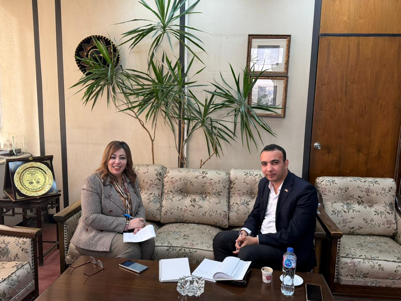 Meeting with British Embassy in Cairo